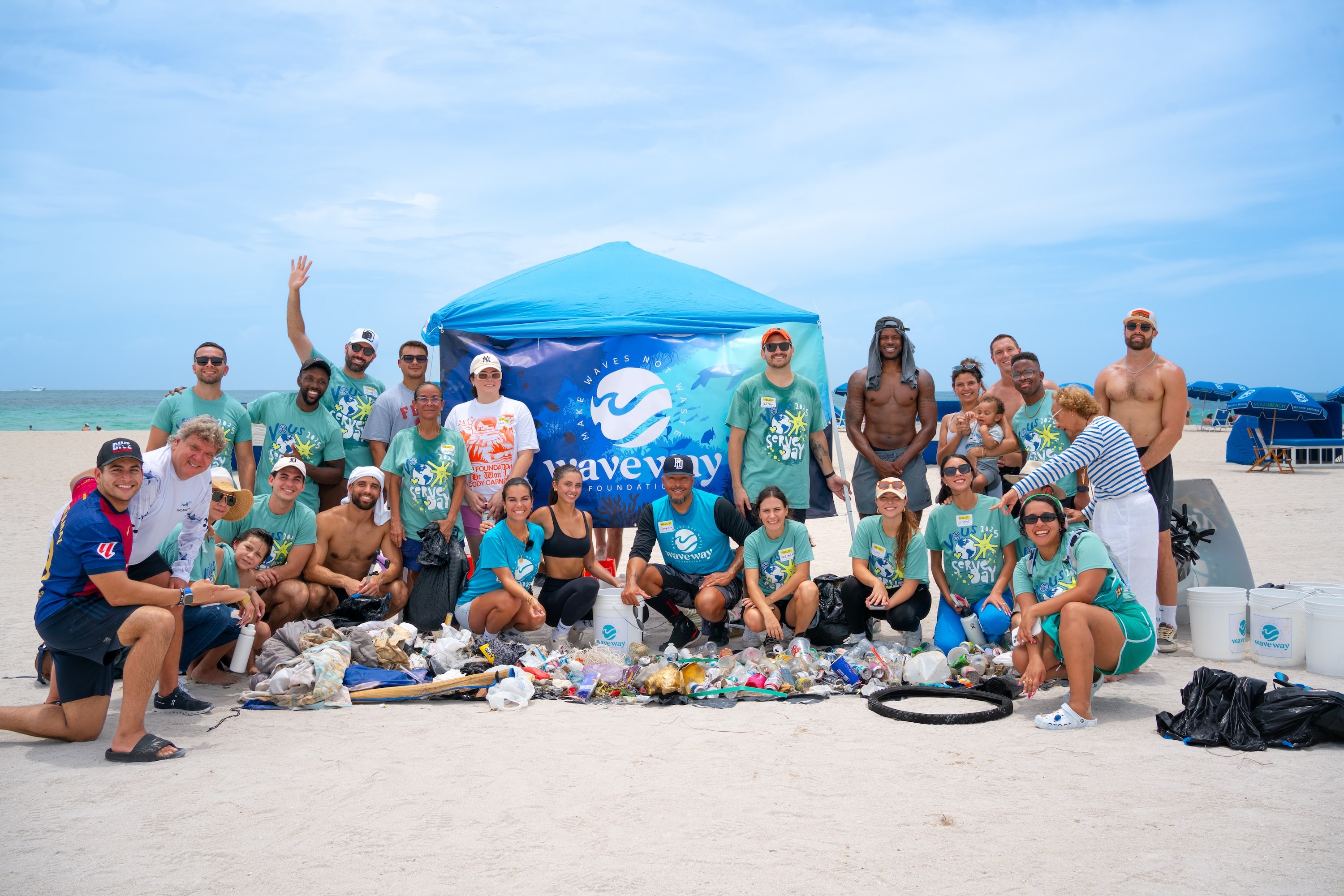 Waveway Foundation Beach Cleanup